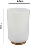 Bicchiere Porta Spazzolini Dentifricio Bianco Legno Accessori Arredo Bagno 69479 Casa, arredamento e bricolage > Accessori Bagno > Set da Bagno Trade Shop italia - Napoli, Commerciovirtuoso.it
