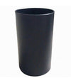 Bicchiere Porta Spazzolini Dentifricio Colore Nero Accessorio Arredo Bagno 79195