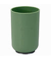 Bicchiere Porta Spazzolini Dentifricio Verde Silver Accessori Arredo Bagno 79876