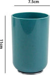 Bicchiere-Porta-Spazzolini-Verde-Petrolio-Silver-Accessori-Arredo-Bagno-69475