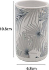 Bicchiere Porta Spazzolino Stampa Tropicale Accessorio Bagno 6.8 X 10.8 Cm 87064 Casa e cucina/Bagno/Accessori per il bagno/Dosatori e porta accessori/Bicchieri porta spazzolini Trade Shop italia - Napoli, Commerciovirtuoso.it