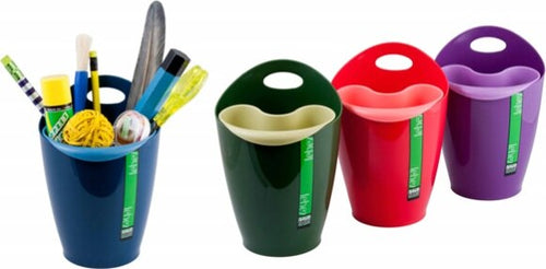 Bicchiere portapenne 2 in 1 - 8x17 cm - mix 4 colori - Lebez [multipack] 8 pezzi Cancelleria e prodotti per ufficio/Archivio ufficio e accessori per scrivania/Accessori da scrivania e archiviazione/Vaschette portacorrispondenza Eurocartuccia - Pavullo, Commerciovirtuoso.it