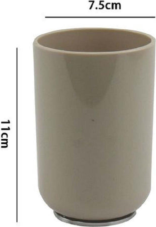 Bicchiere Portaspazzolini Dentifricio Tortora Silver Accessori Arredo Bagno 69467 Casa e cucina/Bagno/Accessori per il bagno/Dosatori e porta accessori/Bicchieri porta spazzolini Trade Shop italia - Napoli, Commerciovirtuoso.it