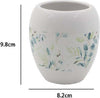 Bicchiere Portaspazzolino Spazzolini Decorato Fiori Foglie Accessori Bagno 87050 Casa e cucina/Bagno/Accessori per il bagno/Dosatori e porta accessori/Bicchieri porta spazzolini Trade Shop italia - Napoli, Commerciovirtuoso.it