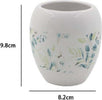 Bicchiere Portaspazzolino Spazzolini Decorato Fiori Foglie Accessori Bagno 87050 Casa e cucina/Bagno/Accessori per il bagno/Dosatori e porta accessori/Bicchieri porta spazzolini Trade Shop italia - Napoli, Commerciovirtuoso.it
