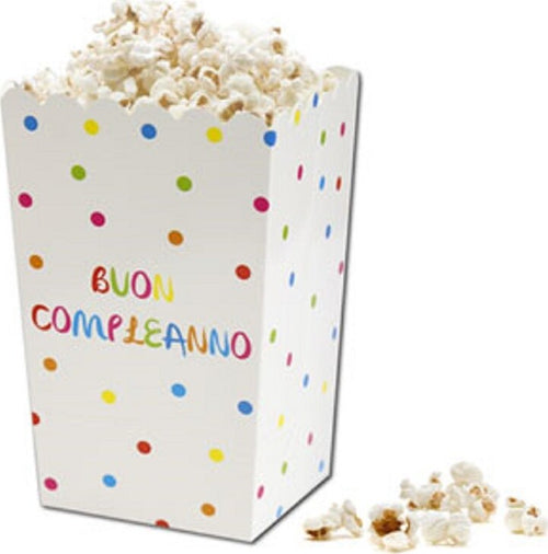 Bicchieri Popcorn 24pz Scatola Caramelle Contenitori Dolci Bambini Bianchi Casa, arredamento e bricolage > Prodotti per Feste Trade Shop italia - Napoli, Commerciovirtuoso.it