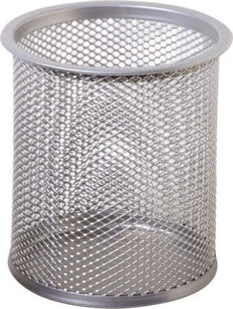 Bicchieri portapenne - rete metallica - 8 5x10 cm - argento - Lebez Cancelleria e prodotti per ufficio/Archivio ufficio e accessori per scrivania/Accessori da scrivania e archiviazione/Vaschette portacorrispondenza Eurocartuccia - Pavullo, Commerciovirtuoso.it