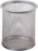 Bicchieri portapenne - rete metallica - 8 5x10 cm - argento - Lebez Cancelleria e prodotti per ufficio/Archivio ufficio e accessori per scrivania/Accessori da scrivania e archiviazione/Vaschette portacorrispondenza Eurocartuccia - Pavullo, Commerciovirtuoso.it