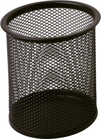 Bicchieri portapenne - rete metallica - 8 5x10 cm - nero - Lebez Cancelleria e prodotti per ufficio/Archivio ufficio e accessori per scrivania/Accessori da scrivania e archiviazione/Vaschette portacorrispondenza Eurocartuccia - Pavullo, Commerciovirtuoso.it