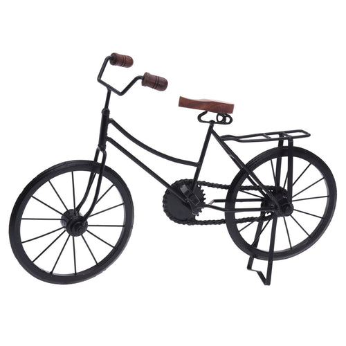 Bicicletta decorativa in metallo decorazione ambienti 47 x 27 cm