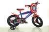 Bicicletta 12 Dino Bikes Capitan America Blu/Rosso