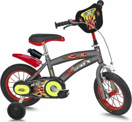 Bicicletta-Cicli-Roveco-801-BMX-Grigio-e-Rosso