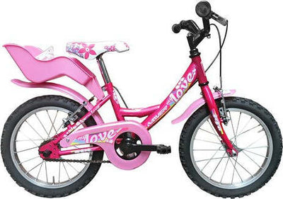 Bicicletta-Mandelli-100160151-SPORT-ONE-My-Love-con-Rotelle-Ciclamino