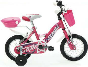 Bicicletta-Mandelli-120125015-SPORT-ONE-Stella-con-Rotelle-Ciclamino