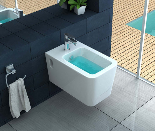 Bidet-sospeso-in-ceramica-bianca-LOFT-Goccioline