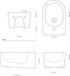 Bidet-sospeso-in-ceramica-nera-MAREA-di-Goccioline