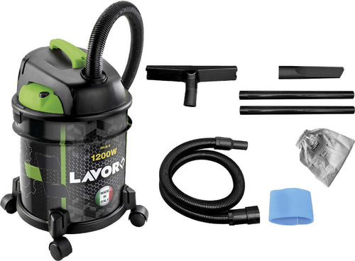 BIDONE ASPIRATUTTO SOLIDI E LIQUIDI 1200W LAVOR WASH RUDY 1200S 20 LITRI Casa e cucina/Aspirapolvere e pulizia di pavimenti e finestre/Aspirapolvere/Aspiratori liquidi-solidi Trade Shop italia - Napoli, Commerciovirtuoso.it