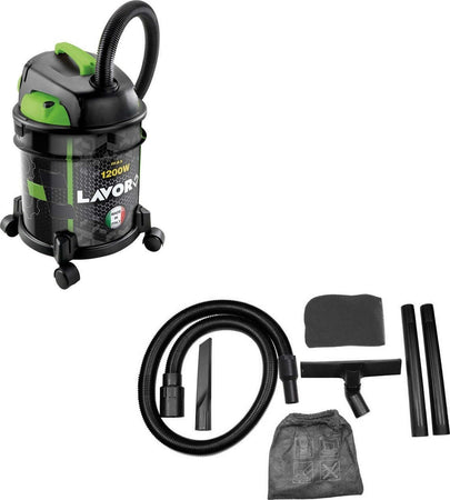 BIDONE ASPIRATUTTO SOLIDI E LIQUIDI 1200W LAVOR WASH RUDY 1200S 20 LITRI Casa e cucina/Aspirapolvere e pulizia di pavimenti e finestre/Aspirapolvere/Aspiratori liquidi-solidi Trade Shop italia - Napoli, Commerciovirtuoso.it