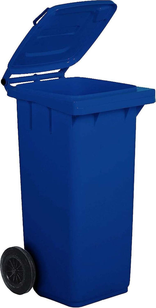 Bidone per la raccolta differenziata di immondizia con ruote Casa e cucina/Organizzazione interni/Rifiuti e riciclaggio/Secchi della spazzatura da esterni La Zappa - Altamura, Commerciovirtuoso.it