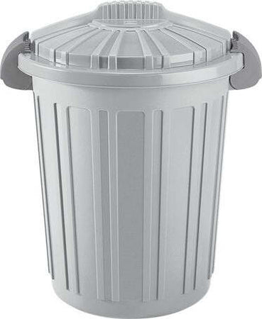 Bidone-Tontarelli-810137310D-AURORA-Teo-con-coperchio-doppia-clip-Grig