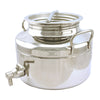 Contenitore in acciaio inox AISI 304 per olio d'oliva Made in Italy