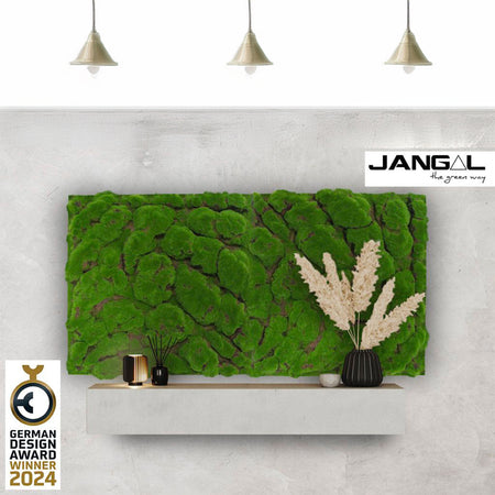 JANGAL Pannelli acustici Modulabili in FLORA sintetica ULTRAREALISTICA 52x52cm mod. BIG BULK - Eternal Parquet