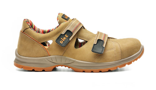 Scarpe antinfortunistiche Dike Agility Ace S1P colore Cammello Nubuck Dike