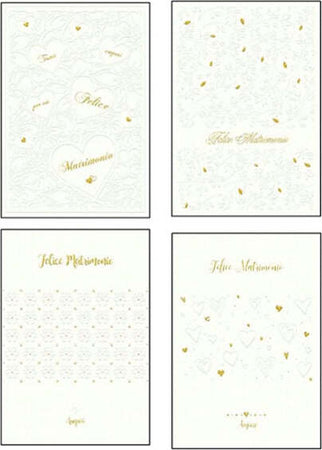 Biglietto Matrimonio c-rifiniture - blu - Matrimonio pezzi - Kartos [multipack] 12 pezzi Cancelleria e prodotti per ufficio/Carta blocchi e quaderni/Biglietti e cartoncini/Biglietti di auguri Eurocartuccia - Pavullo, Commerciovirtuoso.it