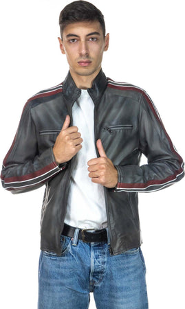 Biker---Biker-Uomo-Grigio-in-vera-pelle