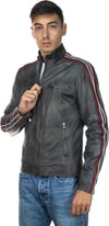 Biker---Biker-Uomo-Grigio-in-vera-pelle