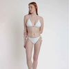 Bikini Donna Admas 15495-0 Cortina Isola con Jacquard Floreale