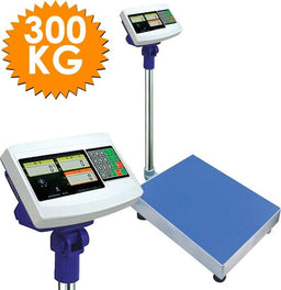 Bilancia Digitale Professionale Per Pacchi E Cucina – 50 Kg Con Precisione 1g, Display LCD, Piattaforma 24,5cm, Cavo Spirale Incluso - 3