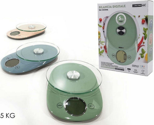 Bilancia Cucina Digitale Fino A 5kg Display Lcd Autospegnimento 3 Colori 690225 Casa e cucina/Utensili da cucina/Bilance Trade Shop italia - Napoli, Commerciovirtuoso.it