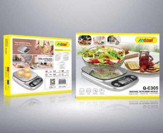 Bilancia Digitale Accessorio Per Cucina Casa Elettronica Q-c305 Pesa Alimenti Casa e cucina/Utensili da cucina/Bilance Trade Shop italia - Napoli, Commerciovirtuoso.it