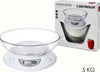 Bilancia Digitale Da Cucina A Batteria Pesa Fino A 5kg Display Lcd Bianco 541907 Casa e cucina/Utensili da cucina/Bilance Trade Shop italia - Napoli, Commerciovirtuoso.it