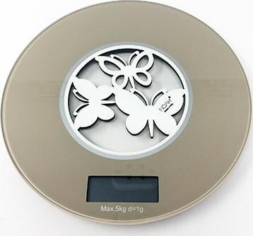 Bilancia digitale in vetro con inserto personalizzabile in legno mdf  misure ∅ cm.18 Casa e cucina/Utensili da cucina/Bilance MagiediNatale.it - Altamura, Commerciovirtuoso.it