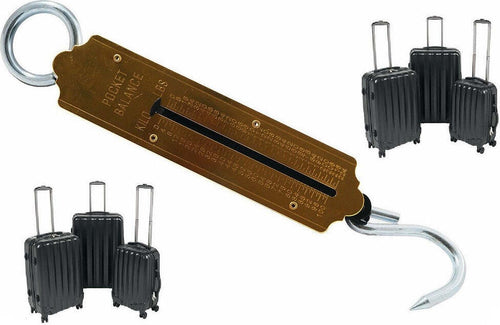Bilancia Dinamometro A Molla Meccanica Fino 100 Kg Bilancia Pesa Bagagli 100 Kg Sport e Tempo Libero > Pesa Bagagli > Accessori da Viaggio Trade Shop italia - Napoli, Commerciovirtuoso.it