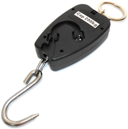 Bilancia Dinamometro Digitale 200 Kg Elettronica Pesa Bagagli Tools