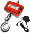 Bilancia Elettronica Industriale 1000 Kg Display Led Gancio Da Gru Acciaio Inox Each