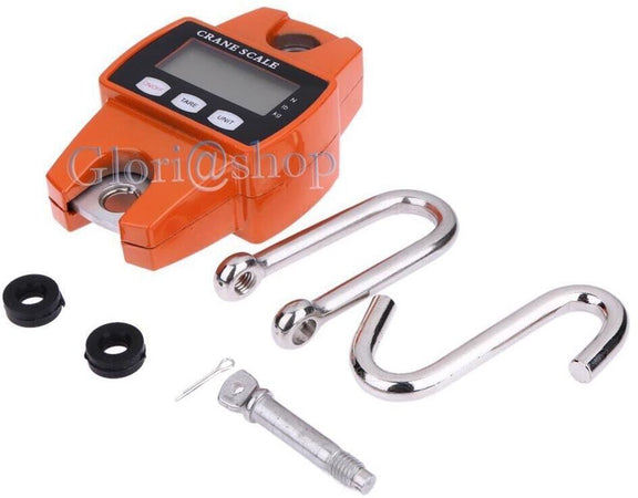 Bilancia Elettronica Pesa Fino 300 Kg Dinamometro Digitale Industriale Gancio Tools