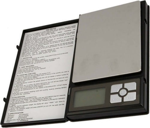BILANCIA ELETTRONICA PIEGHEVOLE NOTEBOOK 11085 500g x 0.1g TASCABILE 90x115MM  Trade Shop italia - Napoli, Commerciovirtuoso.it