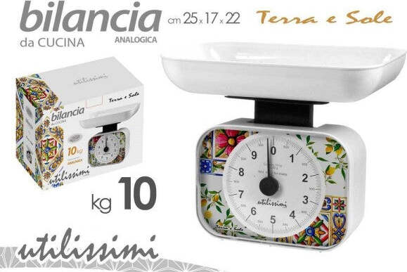 Bilancia-Portatile-Da-Cucina-Analogica-Max.10kg-25x17x22cm-Decoro-Mosaico-828492