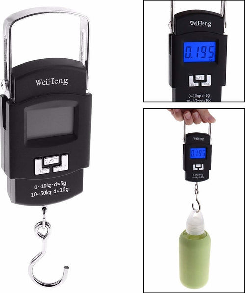 BILANCIA PORTATILE ELETTRONICA PER PESCA CACCIA PESA BAGAGLI 50 KG WH-A08 Moda/Valigie borse e accessori da viaggio/Accessori/Accessori da viaggio/Bilance pesa valigie Trade Shop italia - Napoli, Commerciovirtuoso.it