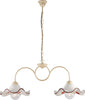 Bilanciere-2-Luci-Anemone-In-Ferro-Laccato-Avorio-E-Ceramica-Decorata