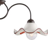 Bilanciere-2-Luci-Anemone-In-Ferro-Laccato-Ruggine-E-Ceramica-Decorata