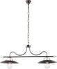 Bilanciere-Cantina-Stile-Industrial-2-Luci-Ferro-Marrone-E-Oro