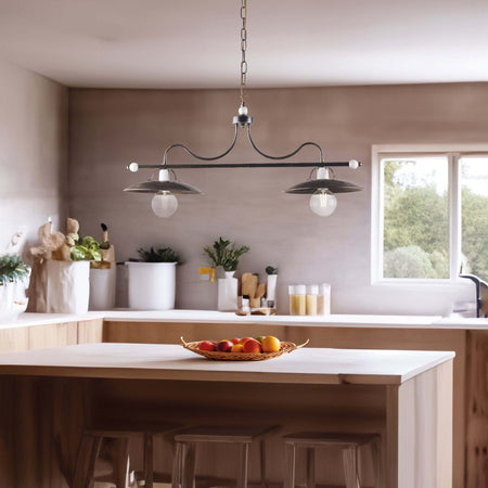Bilanciere-Cantina-Stile-Industrial-2-Luci-Ferro-Marrone-E-Oro