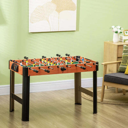 Biliardino-Calcio-Balilla-per-Bambini-con-Manopole-Antiscivolo,-Segnapunti-e-Palline,-118x104x69cm-EP1A70-062V00MXEP1