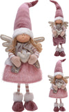 Bimbo con cappello buffo decorazione natalizia in velluto Rosa h 65 Casa e cucina/Decorazioni per interni/Addobbi e decorazioni per ricorrenze/Decorazioni natalizie/Schiaccianoci MagiediNatale.it - Altamura, Commerciovirtuoso.it