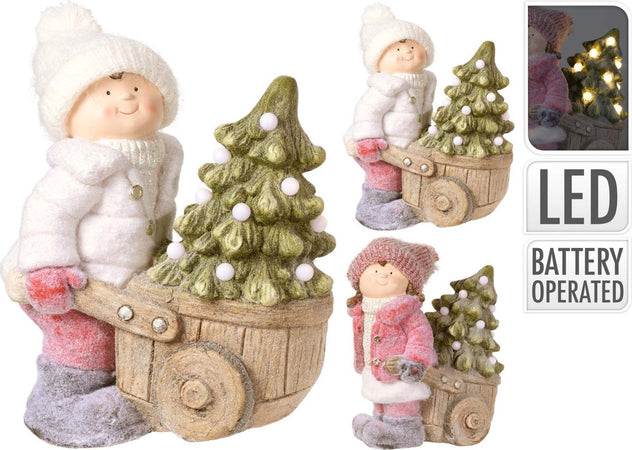 Bimbo con cappello in lana h 43 decorazione natalizia in poli resina con led Casa e cucina/Decorazioni per interni/Addobbi e decorazioni per ricorrenze/Decorazioni natalizie/Schiaccianoci MagiediNatale.it - Altamura, Commerciovirtuoso.it